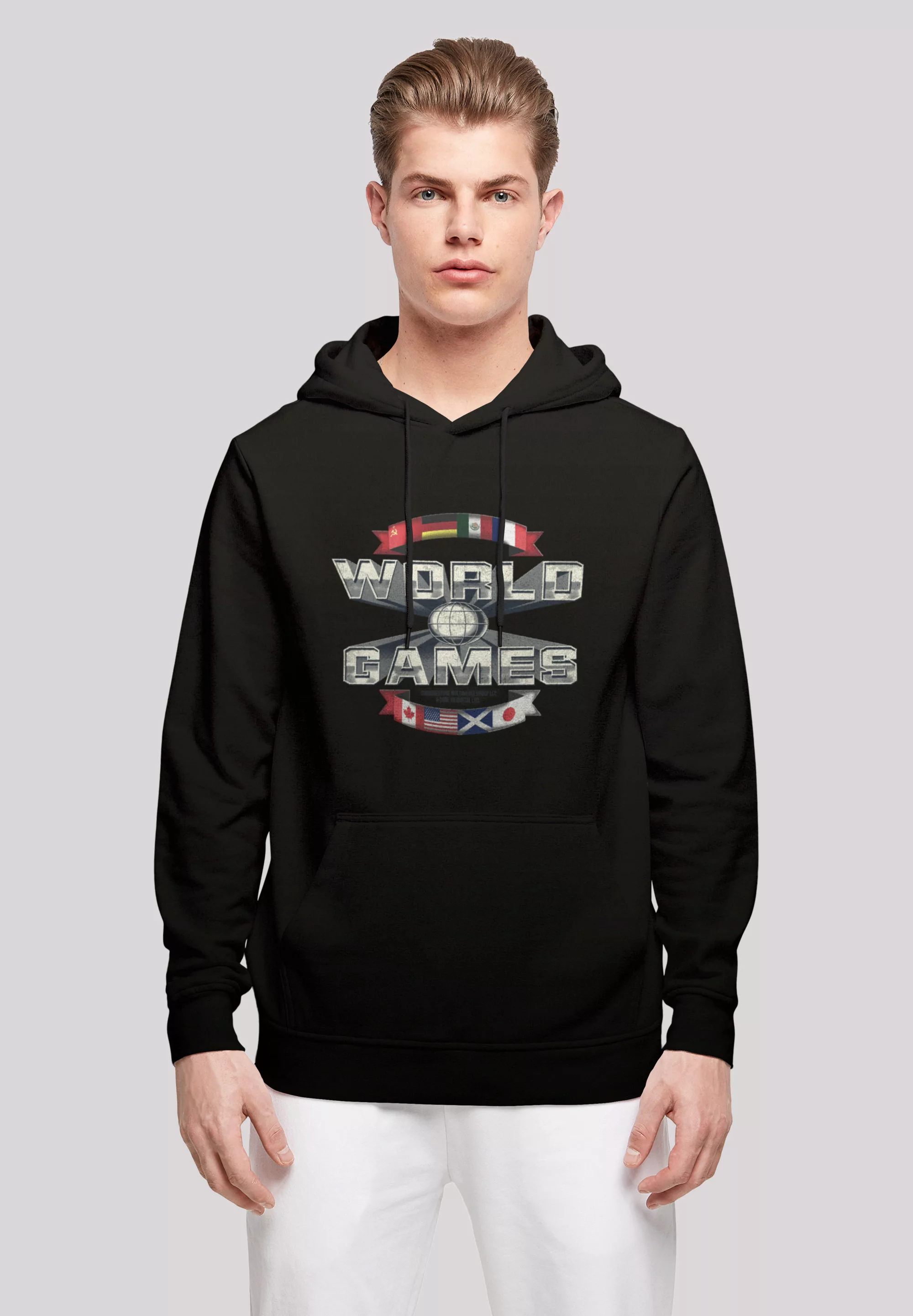 F4NT4STIC Kapuzenpullover "Retro Gaming World Games", Print günstig online kaufen