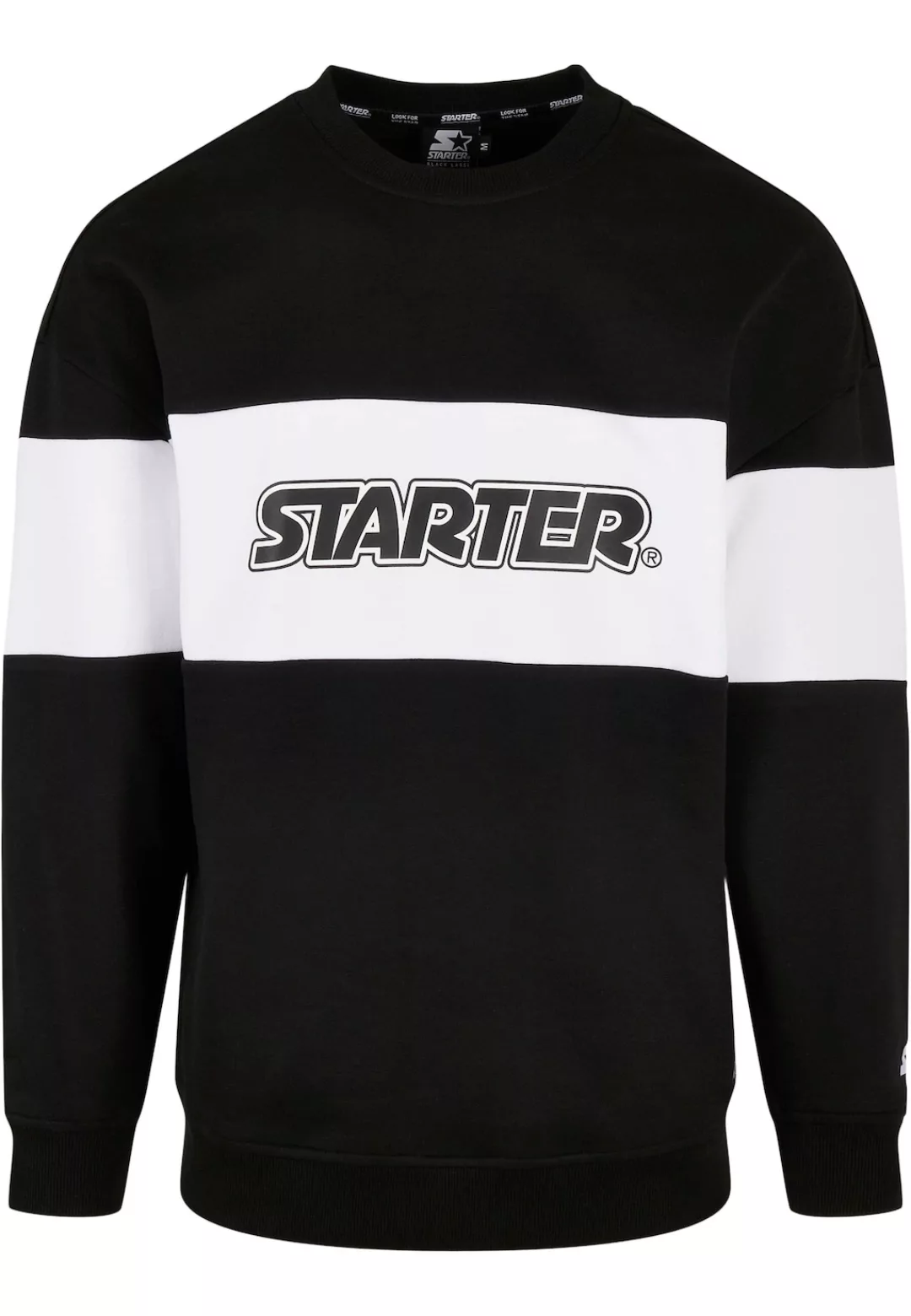 Starter Black Label Rundhalspullover "Starter Black Label Herren Starter Bl günstig online kaufen