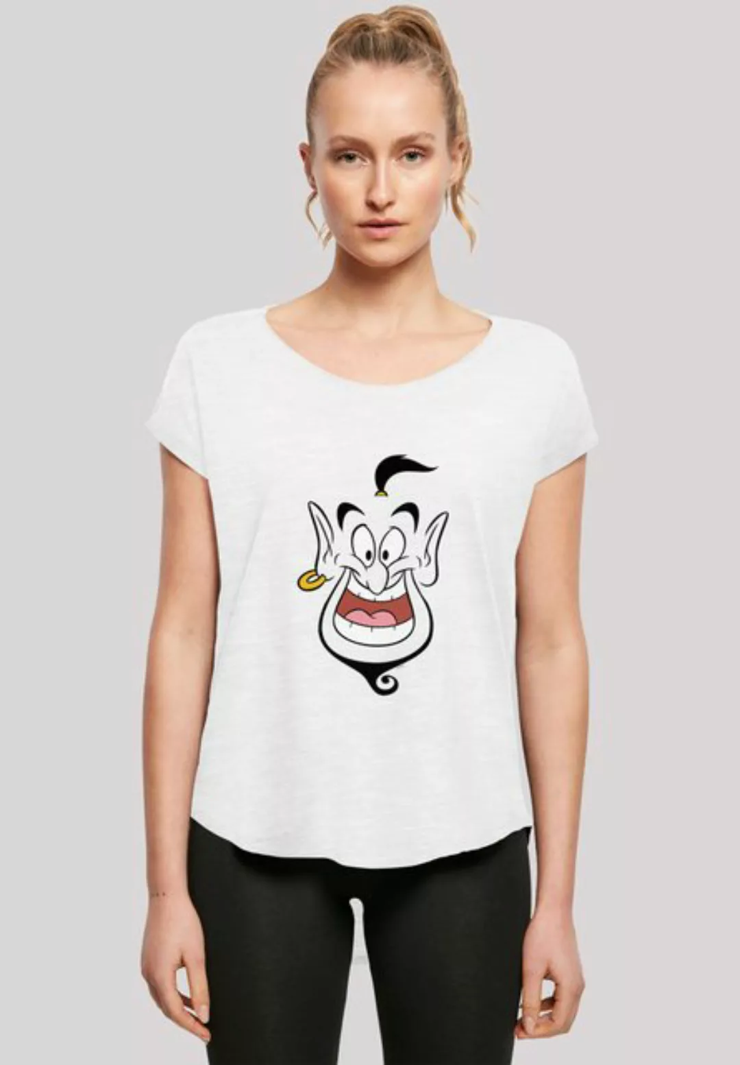 F4NT4STIC T-Shirt Long Cut T-Shirt Disney Aladdin Genie Face Damen,Premium günstig online kaufen