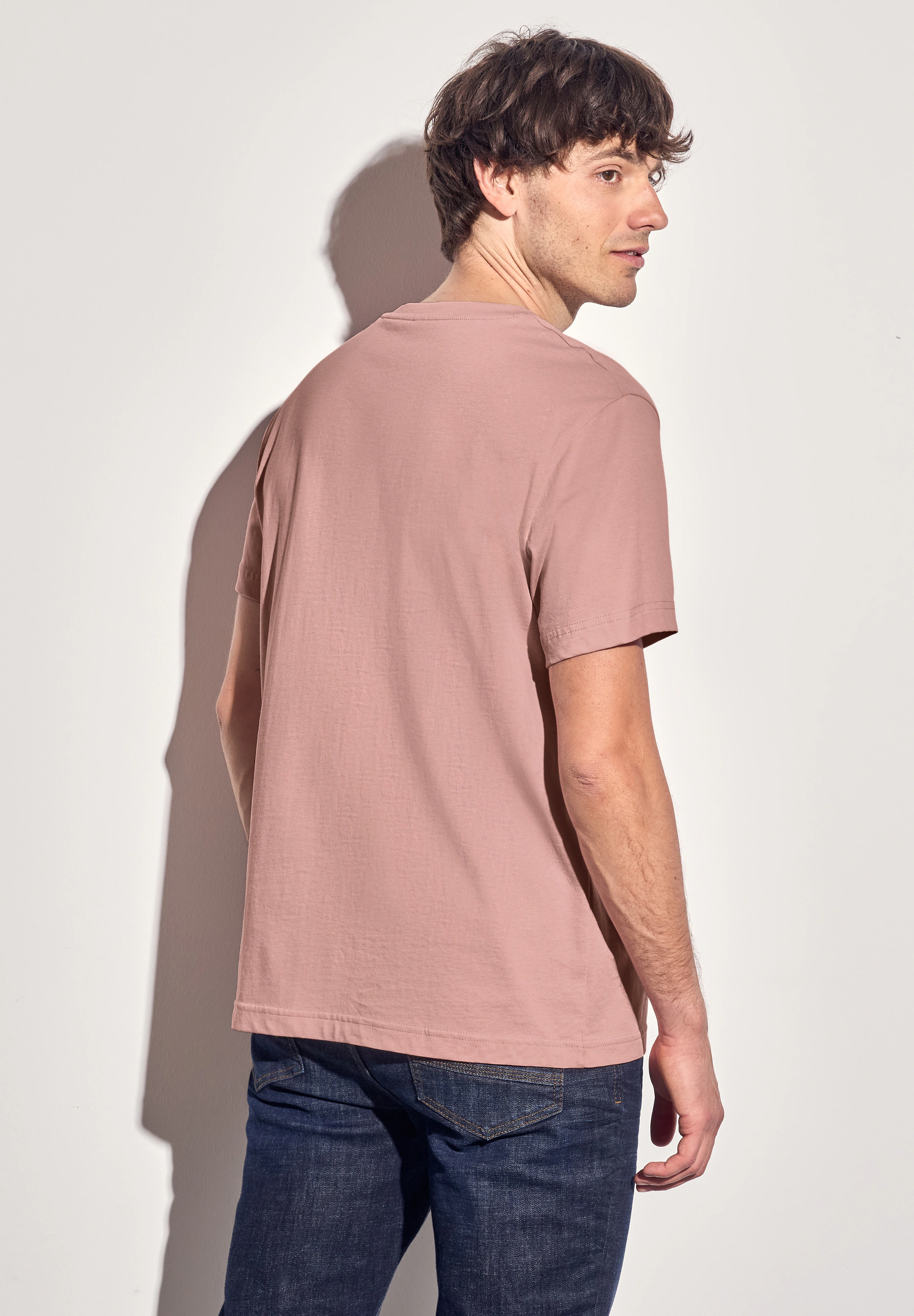 STREET ONE MEN T-Shirt, Rundhalsausschnitt günstig online kaufen