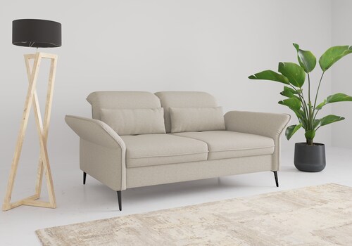 sit&more 2,5-Sitzer "Emely, inkl. Sitztiefenverstellung", wahlweise mit Bet günstig online kaufen