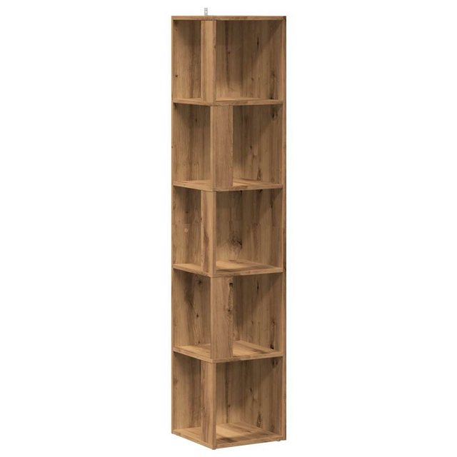 vidaXL Fächerschrank Eckregal Artisan-Eiche 33x33x165 cm Holzwerkstoff (1-S günstig online kaufen