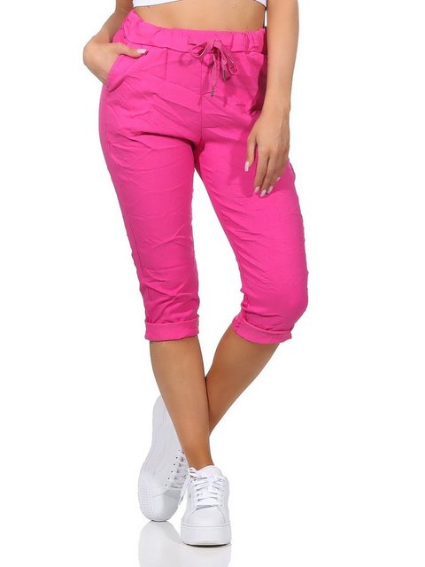 Aurela Damenmode 7/8-Hose Damen Sommerhose Capri Jeans Kurze Hose Stretch-B günstig online kaufen