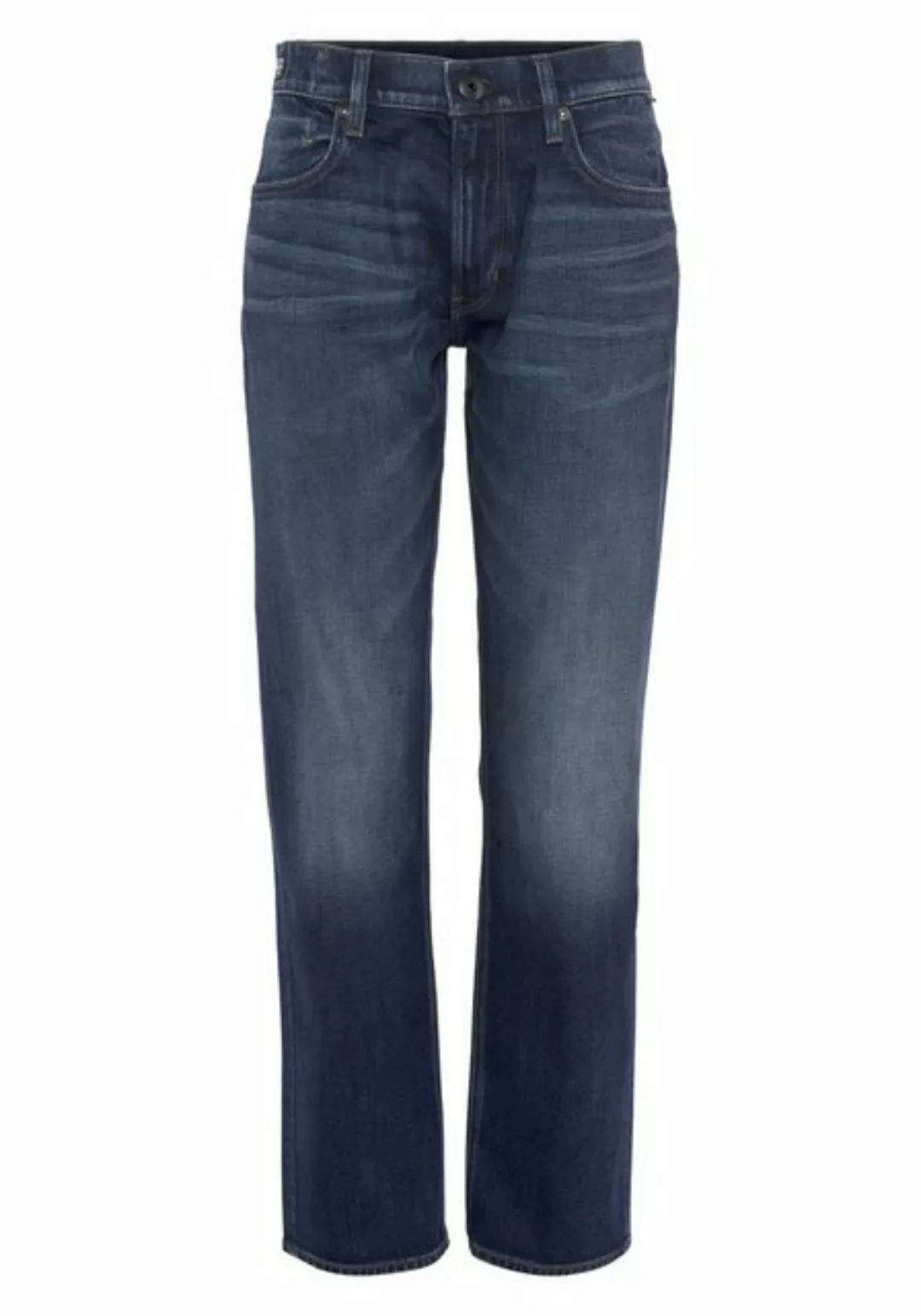 G-STAR Straight-Jeans Mosa Straight mit hellen Nähten günstig online kaufen