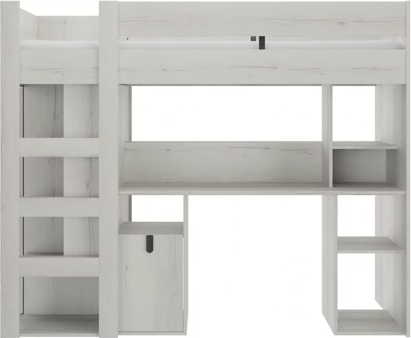 Gami Hochbett "Lugano", All-in-one Bett günstig online kaufen