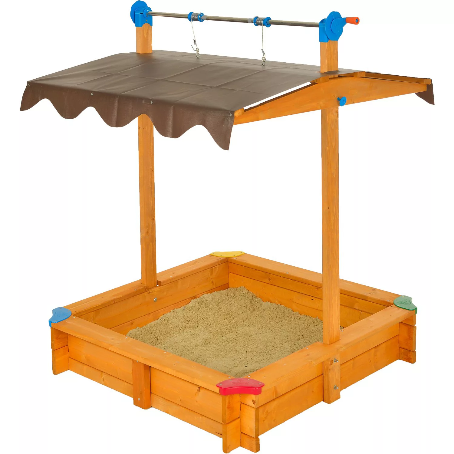 Gaspo Sandkasten mit Dachlift Felix 100 cm x 100 cm günstig online kaufen