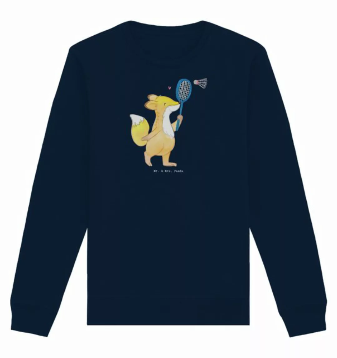 Mr. & Mrs. Panda Longpullover Größe L Fuchs Federball spielen - French Navy günstig online kaufen