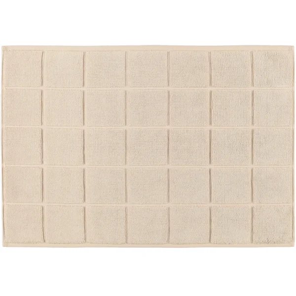 Ross Badematte Uni-Karofond 4015 - Farbe: cappuccino - 52 - Badematte 50x70 günstig online kaufen