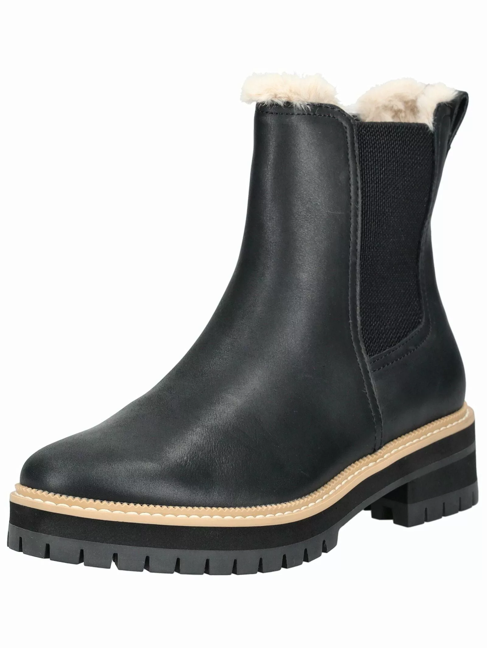 TOMS Stiefelette "TOMS Stiefelette Leder/Textil" günstig online kaufen