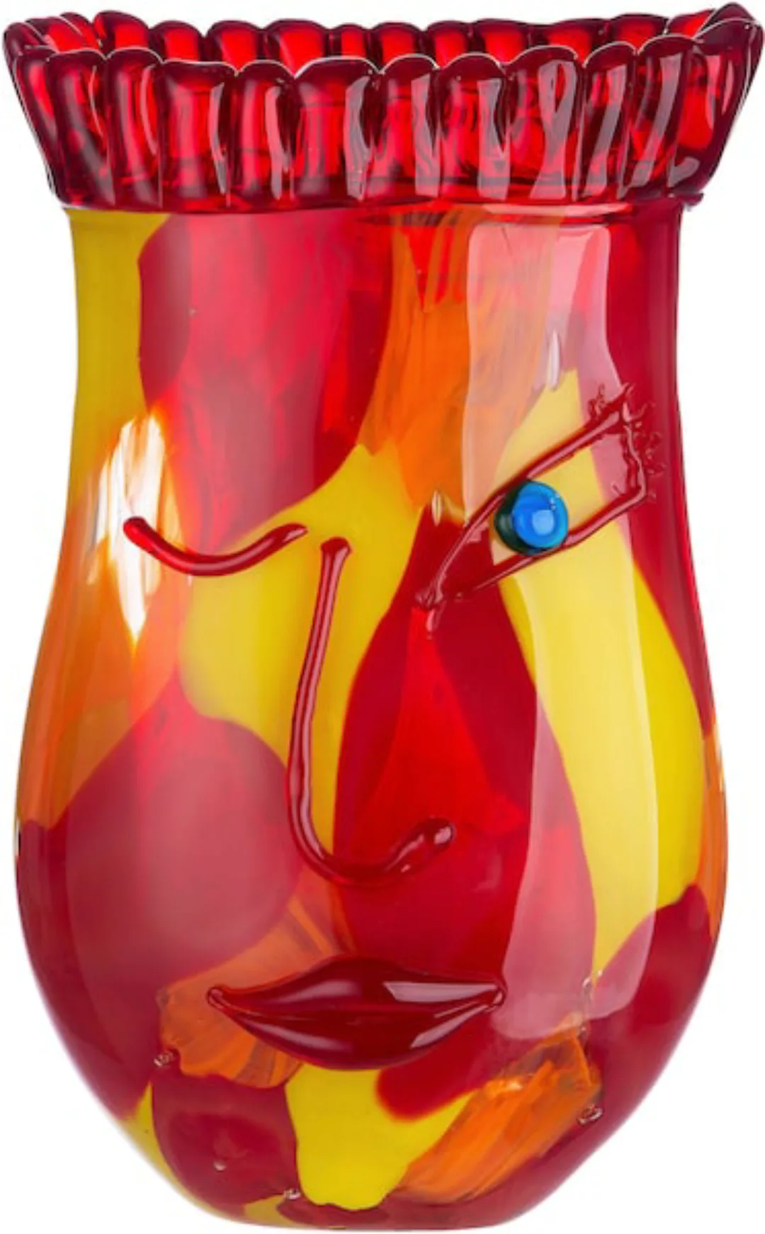 Casablanca by Gilde Tischvase »Gump«, (1 St.), Vase aus Glas günstig online kaufen