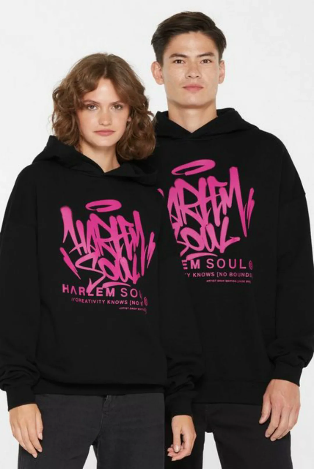 Harlem Soul Kapuzensweatshirt mit Bio-Baumwolle günstig online kaufen