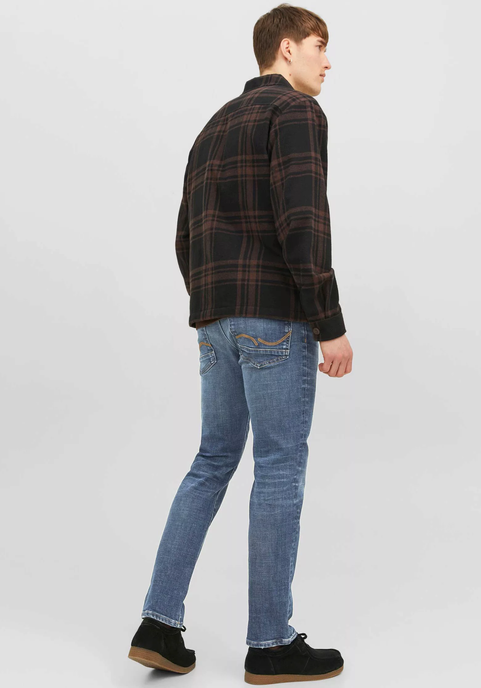 Jack & Jones Slim-fit-Jeans "JJITIM JJDAVIS JJ 074 NOOS" günstig online kaufen