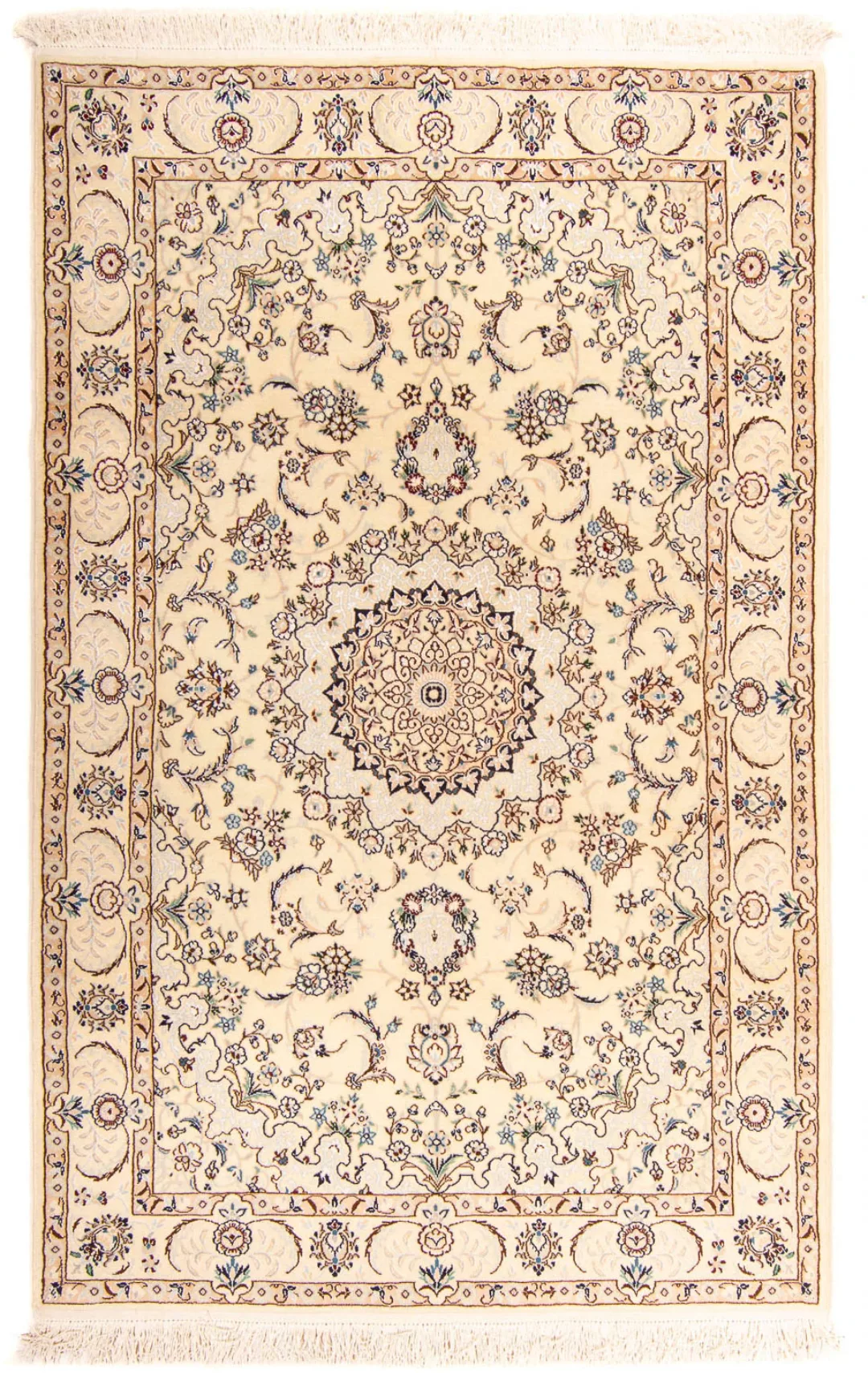 morgenland Orientteppich »Perser - Nain - Royal - 211 x 127 cm - beige«, re günstig online kaufen