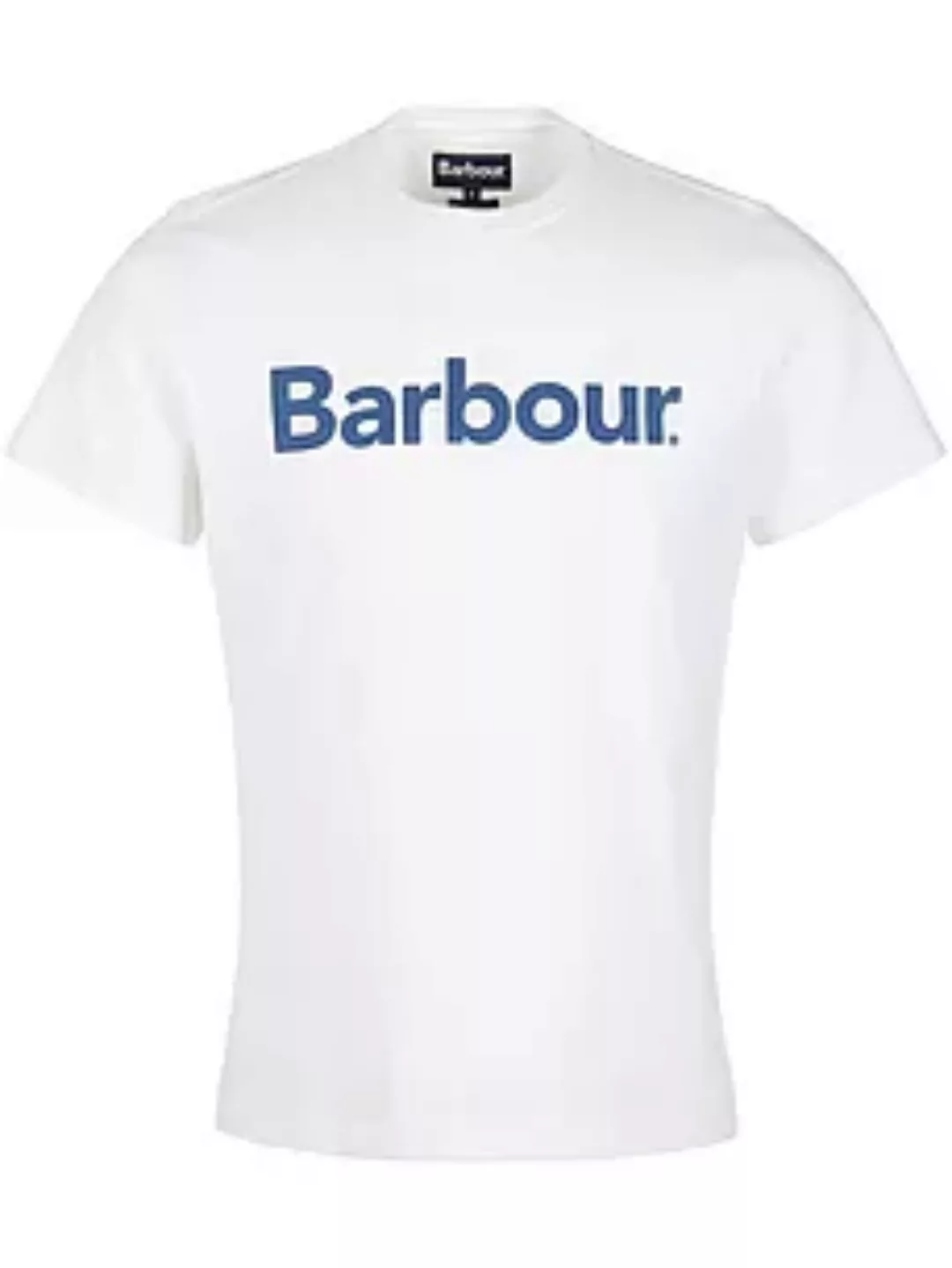 Rundhals-Shirt Barbour weiss günstig online kaufen