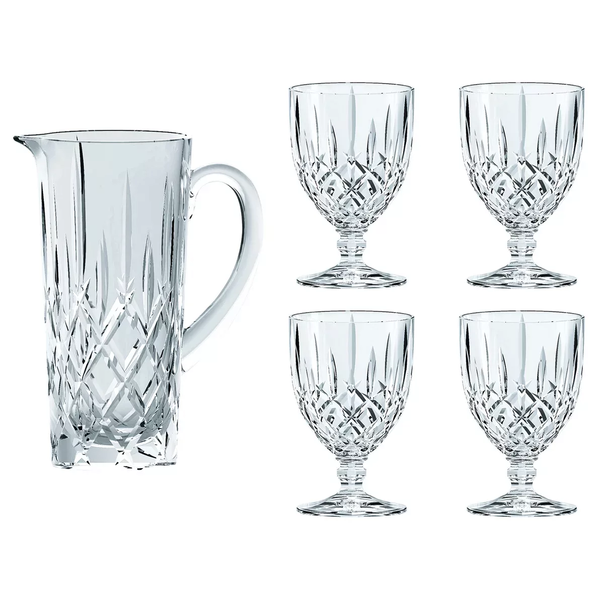 Nachtmann Noblesse Trinkglas Krug Set Trinkgläser transparent günstig online kaufen