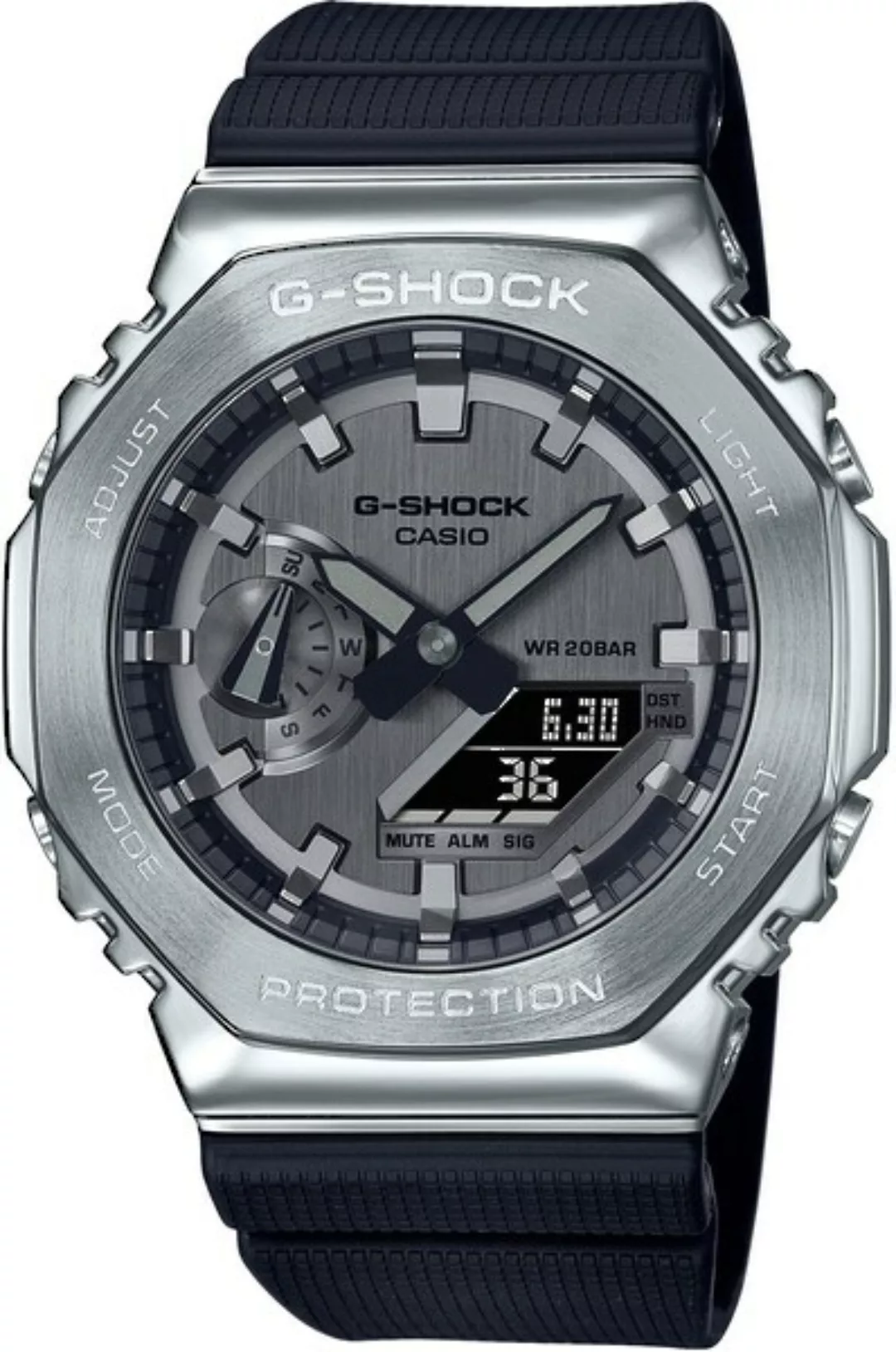 CASIO G-SHOCK Chronograph »GM-2100-1AER«, Quarzuhr, Armbanduhr, Herrenuhr, günstig online kaufen