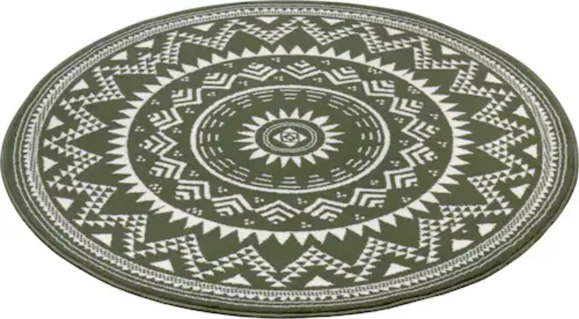 HANSE Home Teppich »Valencia«, rund, Kurzflor, Modern, Vintage, Mandala, Wo günstig online kaufen