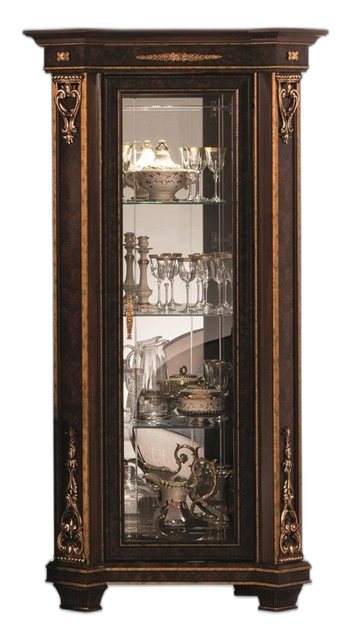 Xlmoebel Vitrine Vitrinen Schrank Klassik Vitrine Wohnraum Wohnmöbel (Vitri günstig online kaufen