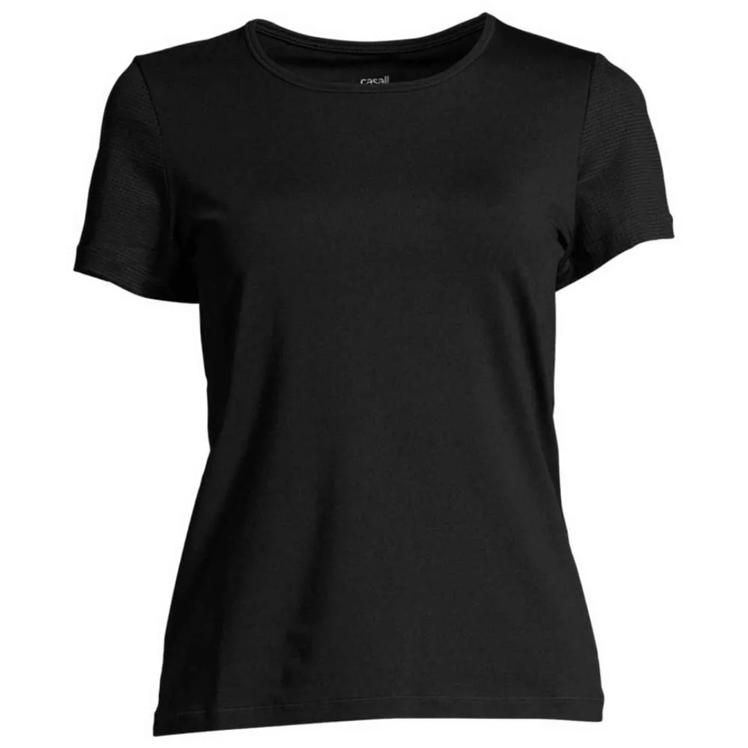Casall Iconic Kurzärmeliges T-shirt 36 Black günstig online kaufen