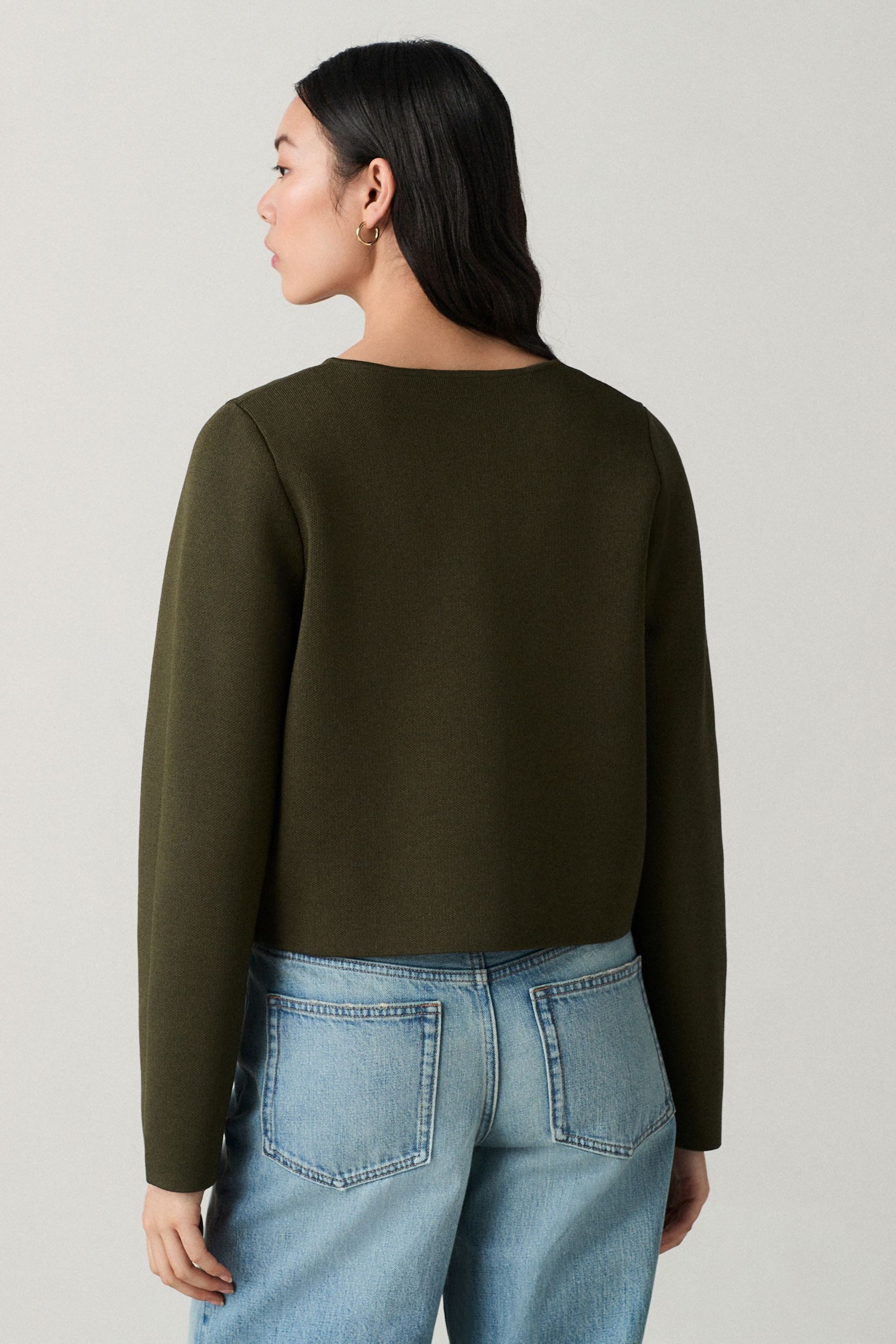 Next Kurzjacke Elegante, gestrickte Jacke mit günstig online kaufen