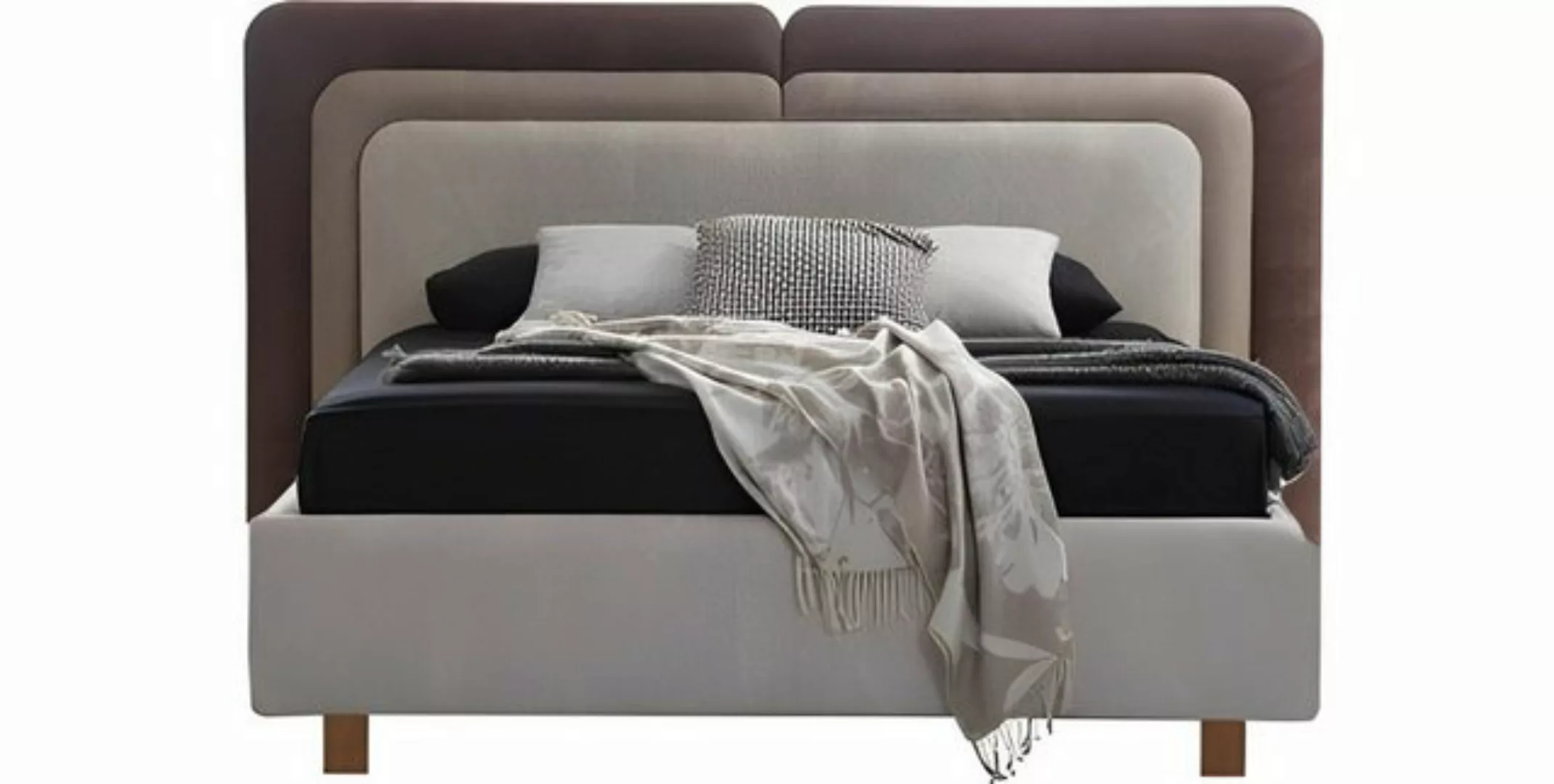 JVmoebel Bett Stilvolles Schlafzimmer Bett Designer Doppelbett Luxus Holzge günstig online kaufen
