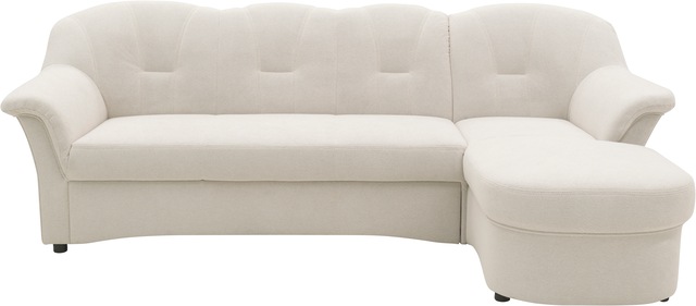 DOMO collection Ecksofa »Flores Schlafsofa, B/T/H: 233/142/86 cm, L-Form«, günstig online kaufen