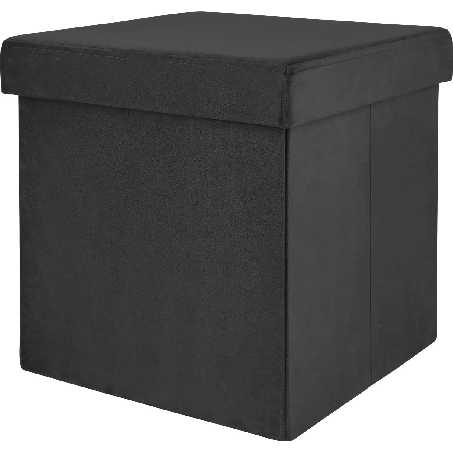 Falt-Hocker Midnight Mystery 38 cm x 38 cm x 38 cm Schwarz günstig online kaufen