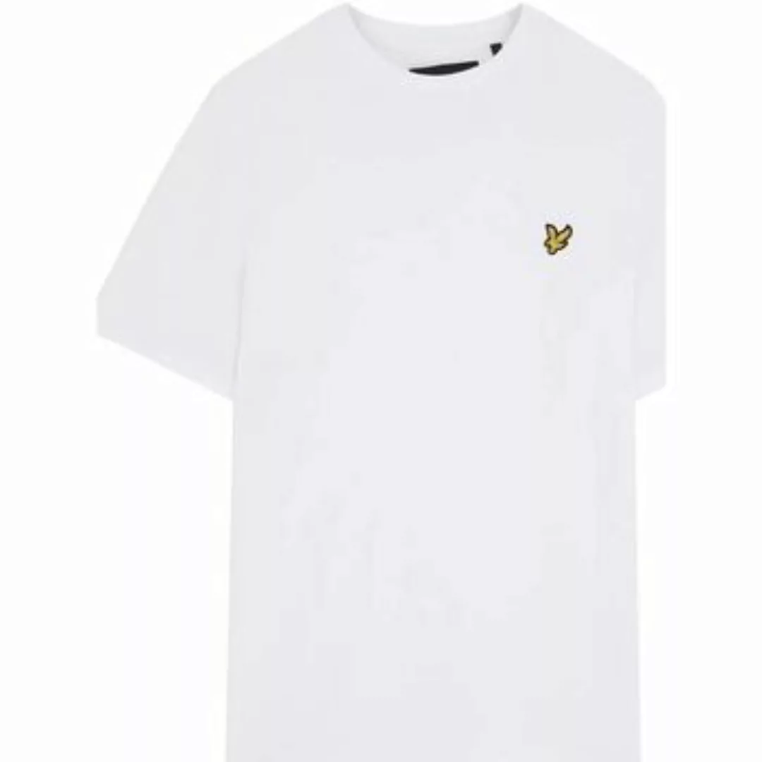 Lyle & Scott  T-Shirts & Poloshirts TS400VOGX PLAIN SHIRT-626 WHITE günstig online kaufen