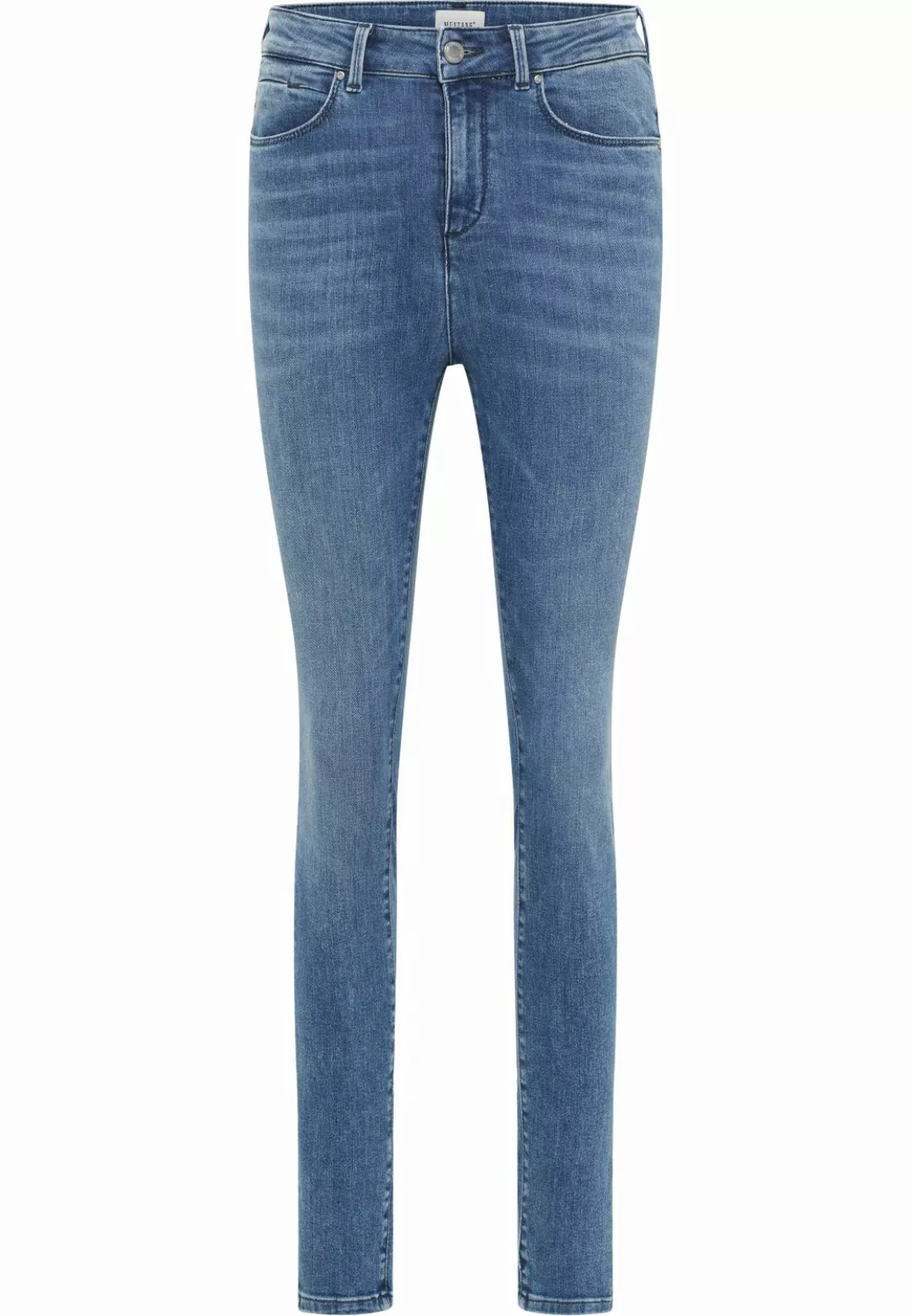 Mustang Damen Jeans GEORGIA Super Skinny Fit - Blau - Dark Blue Denim günstig online kaufen