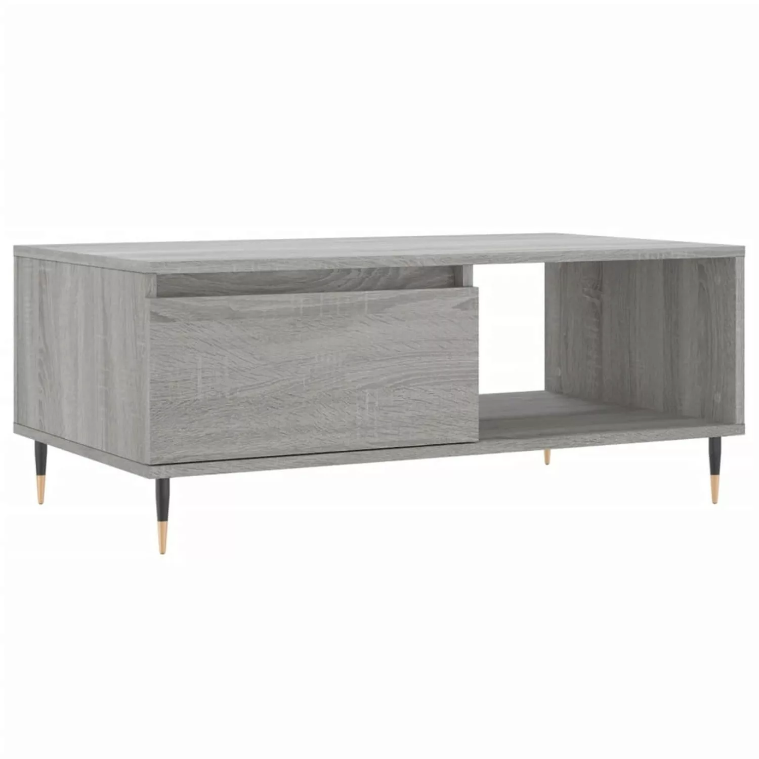 vidaXL Couchtisch Grau Sonoma 90x50x36,5 cm Holzwerkstoff Modell 13 günstig online kaufen