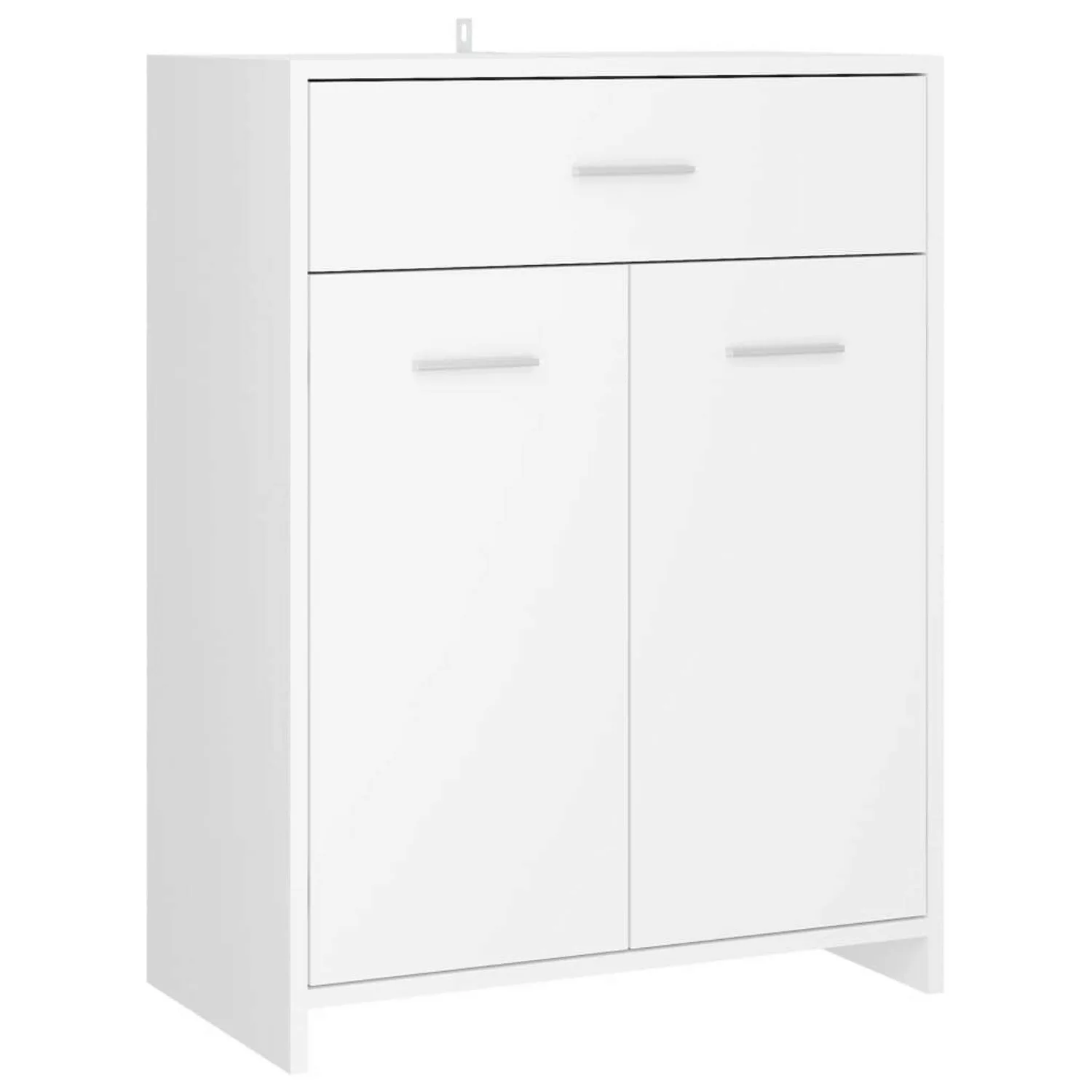 Badezimmerschrank Weiß 60x33x80 Cm Spanplatte günstig online kaufen