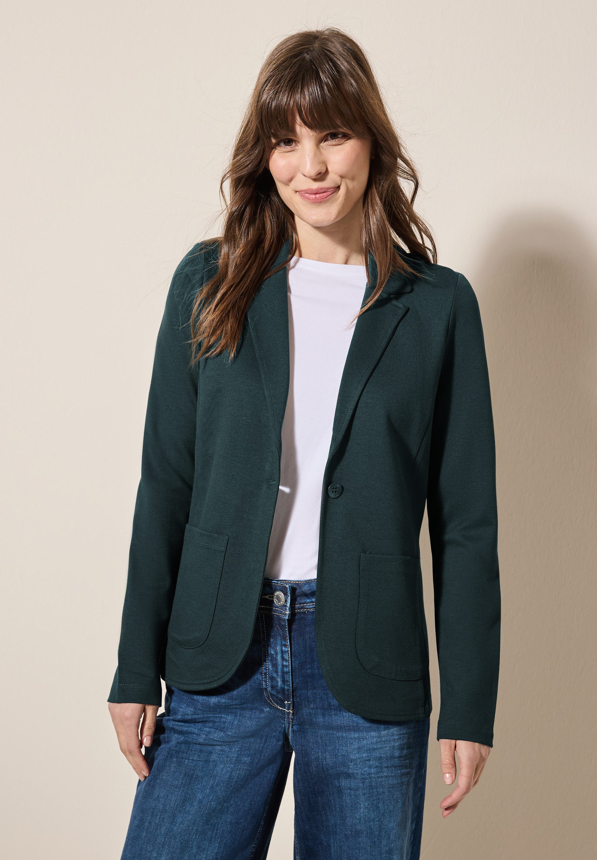 Cecil Kurzblazer, aus softem Materialmix günstig online kaufen