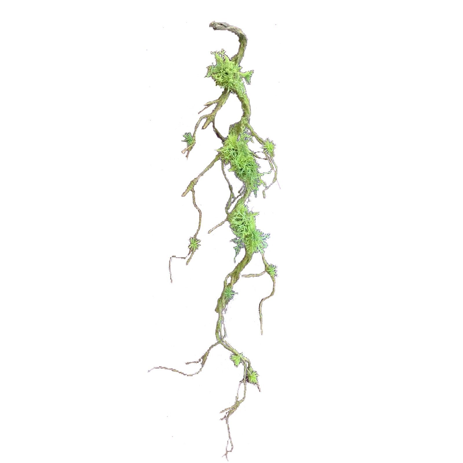 Kunstblume Moos Girlande Hellgrün 108 cm günstig online kaufen