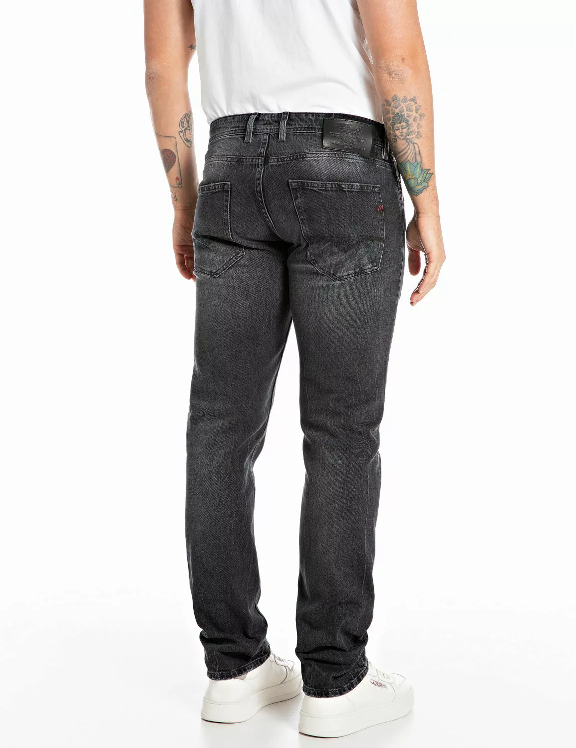 Replay Straight-Jeans GROVER in vielen verschiedenen Waschungen, mit Stretc günstig online kaufen