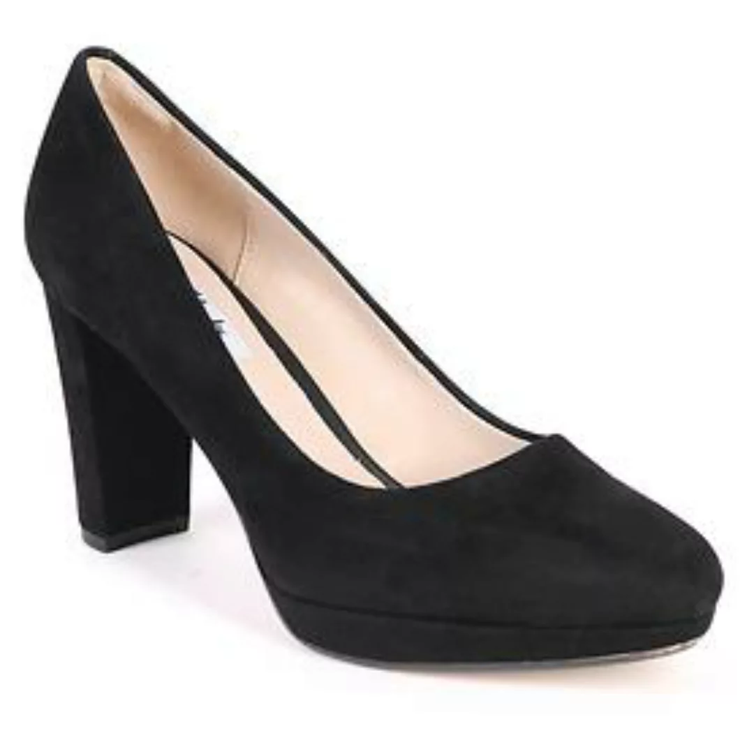 Pumps 'Kendra', Veloursleder, black, Gr. 37 günstig online kaufen