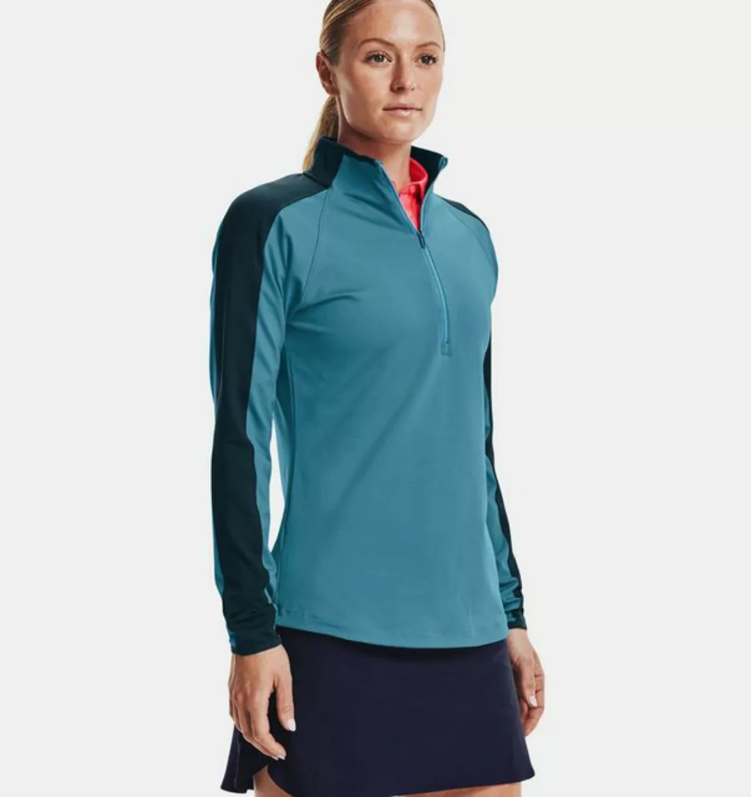 Under Armour® Longsweatshirt Under Armour Layer Storm Blau/Schwarz Damen L günstig online kaufen