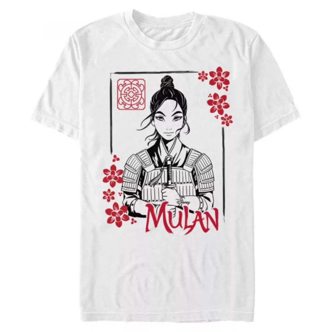 Disney - Mulan - Mulan Ink Line - Männer T-Shirt günstig online kaufen