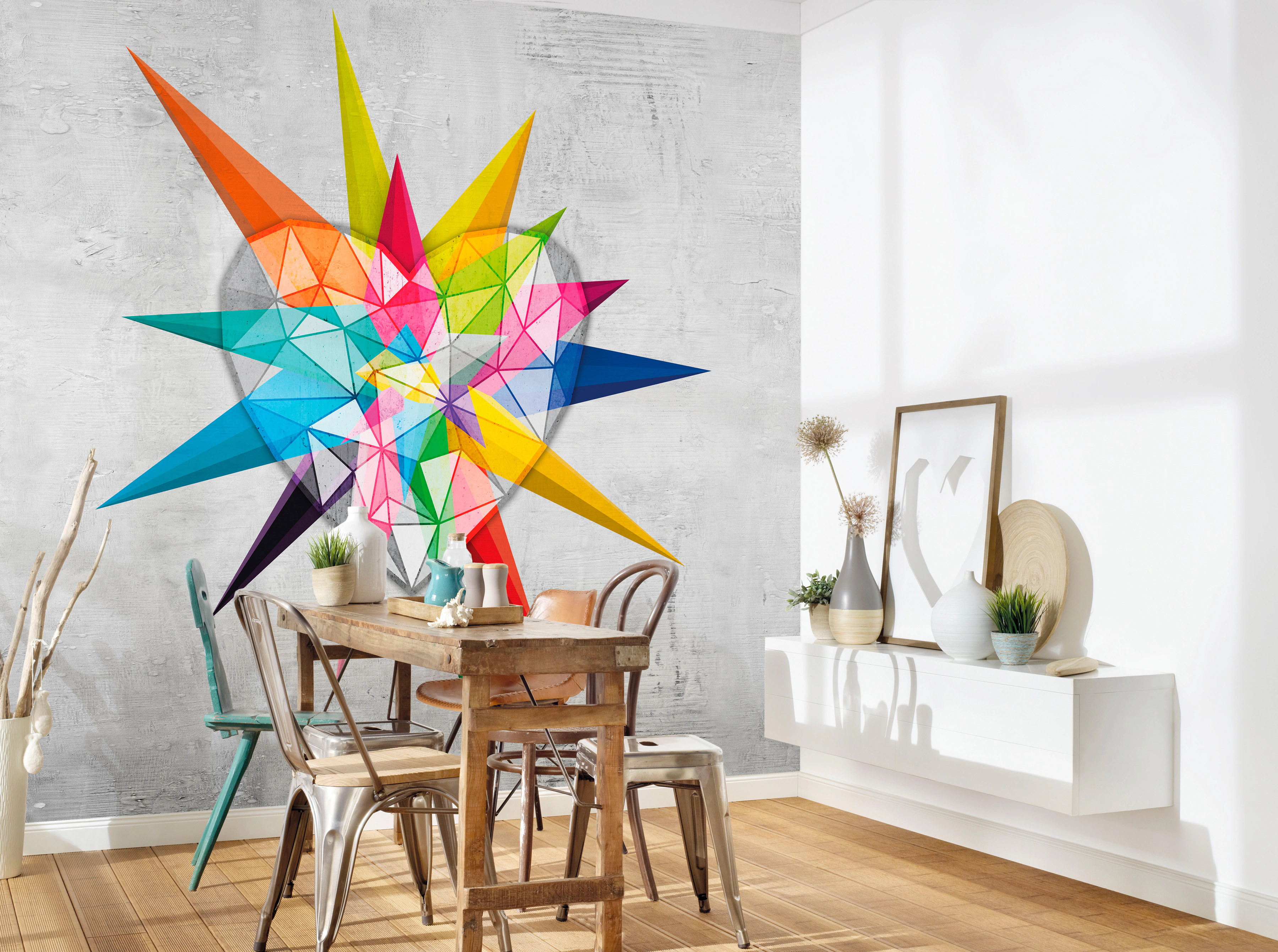 Architects Paper Fototapete »Atelier 47 Heart Star 2«, 3D-Optik, Vlies, Wan günstig online kaufen