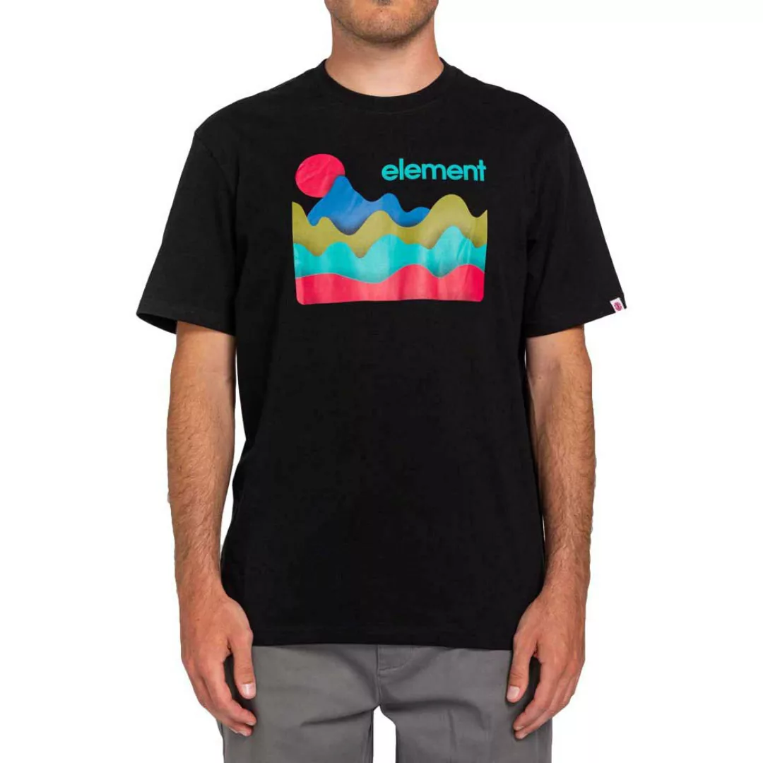 Element Baskin Kurzärmeliges T-shirt XS Flint Black günstig online kaufen