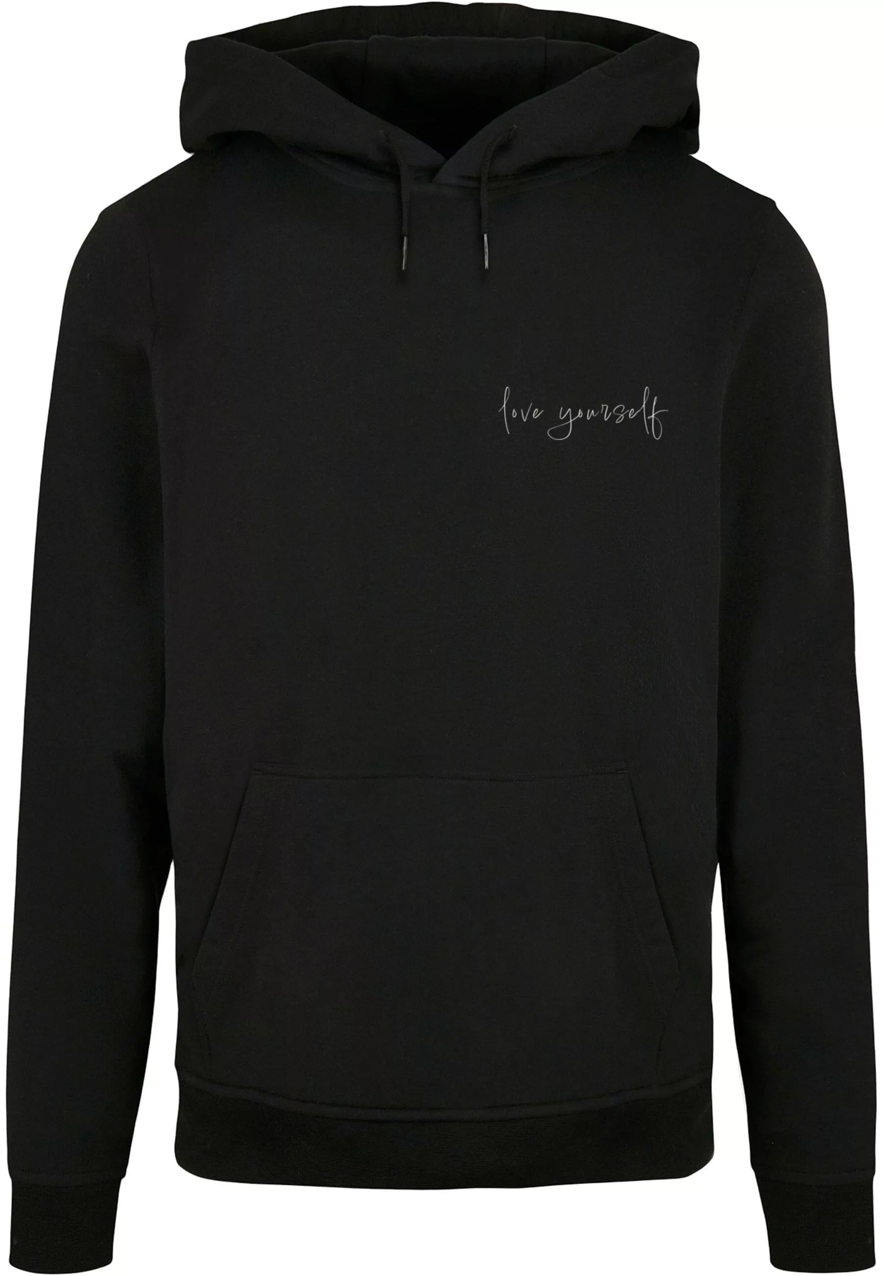 Merchcode Kapuzensweatshirt "Merchcode Herren Love Yourself Basic Hoody" günstig online kaufen