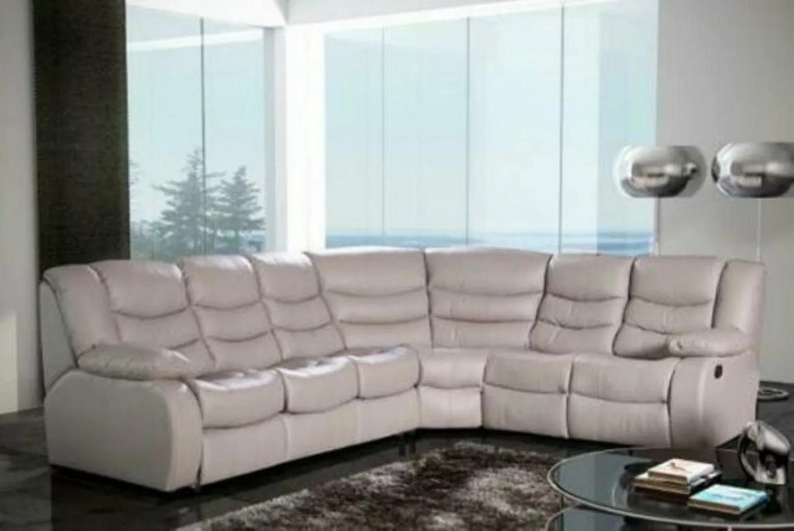 JVmoebel Ecksofa Ecksofa Wohnlandschaft Polster Eck Sofa Couch Sitz Garnitu günstig online kaufen