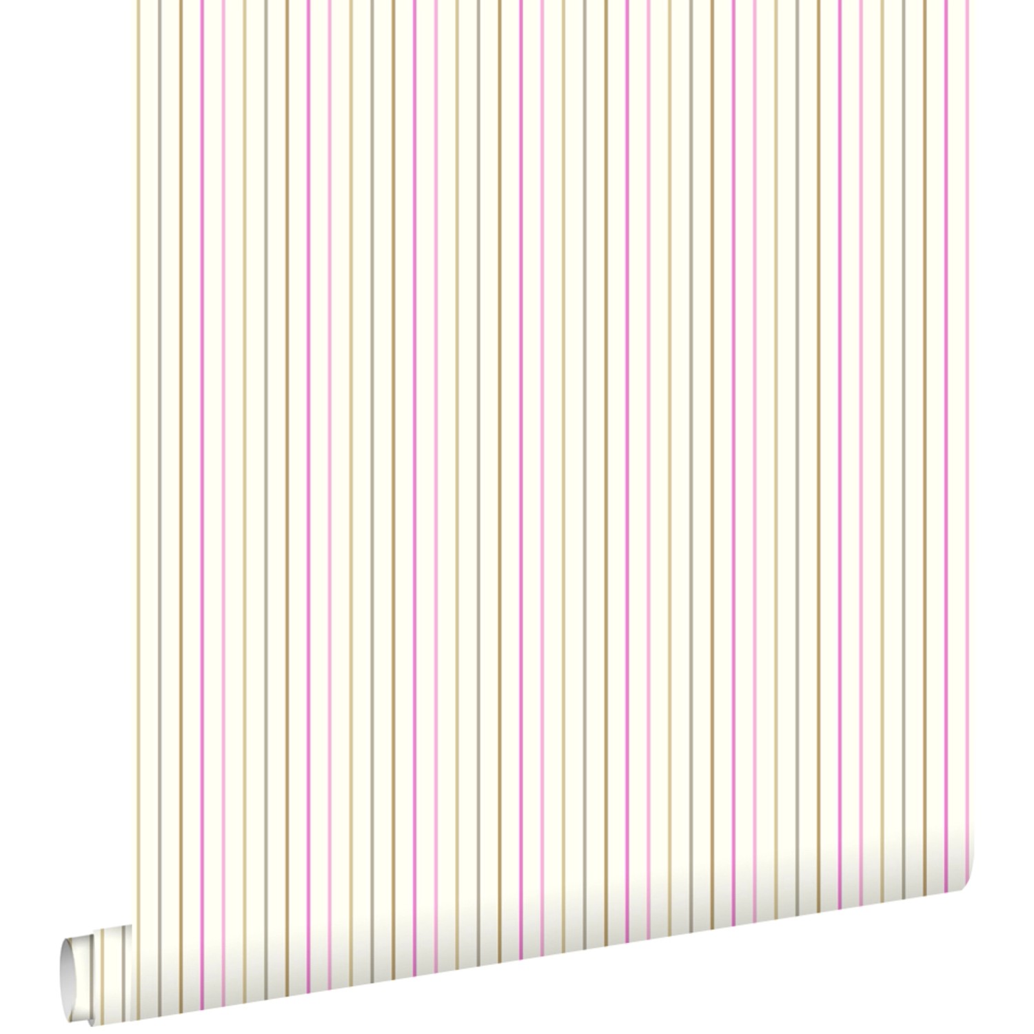 ESTAhome Tapete Streifen Babyrosa 53 cm x 10,05 m 137304 günstig online kaufen