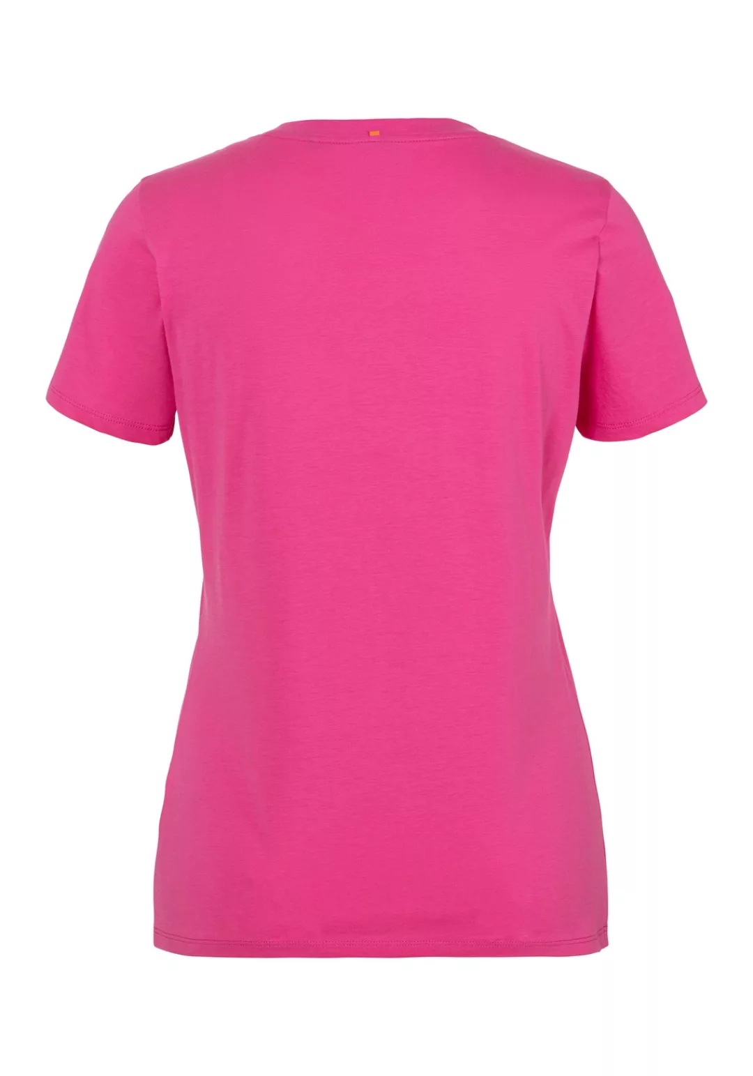 BOSS ORANGE T-Shirt C_Elogo_5 mit kontrastfarbenem BOSS-Schriftzug günstig online kaufen