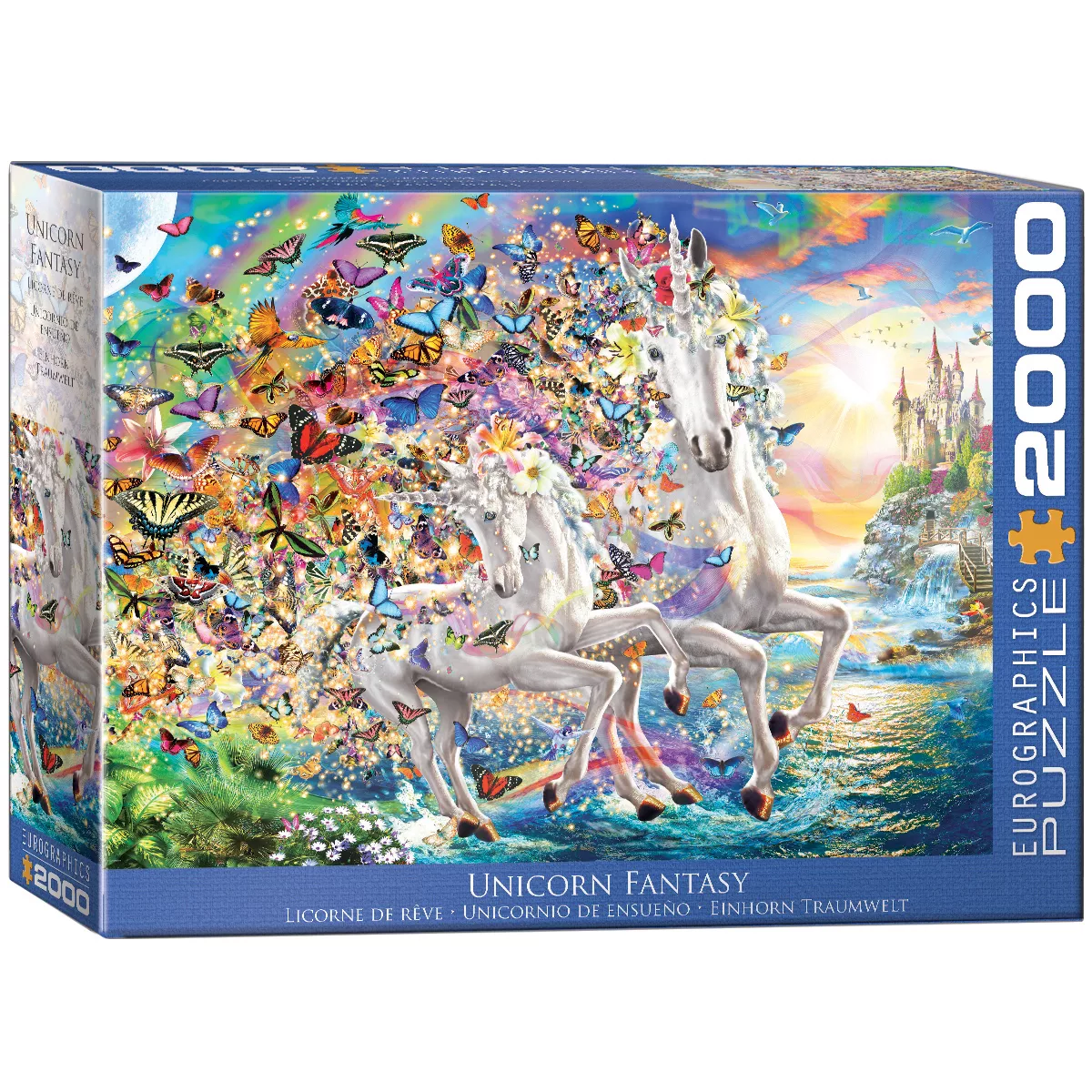 Einhorn - Traumwelt 2000 Teile Puzzle günstig online kaufen