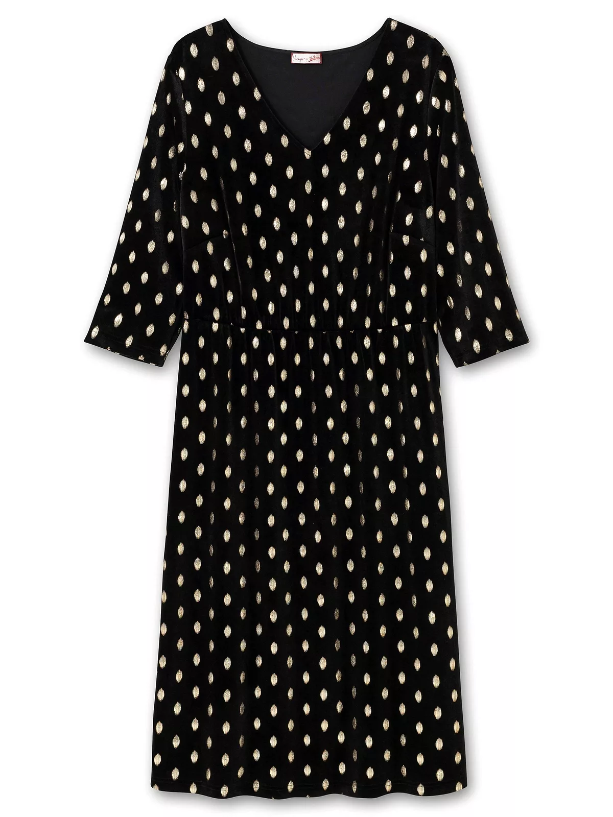sheego by Joe Browns Partykleid "Große Größen", in weicher Samtoptik, mit G günstig online kaufen