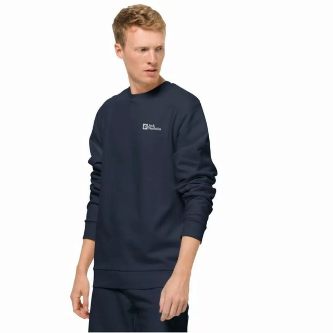 Jack Wolfskin Rundhalspullover ESSENTIAL CREWNECK M günstig online kaufen