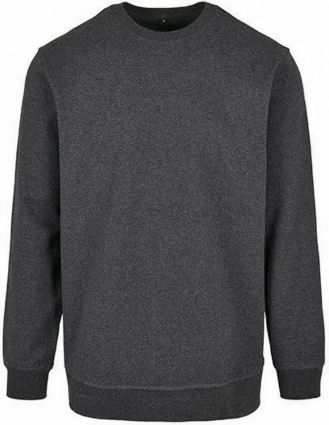 Build Your Brand Langarmshirt Herren Basic Crewneck Regular Fit günstig online kaufen