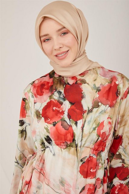 ARMİNE Maxikleid Armine-Taillentunnel-Satinkleid – moderne und elegante Hij günstig online kaufen