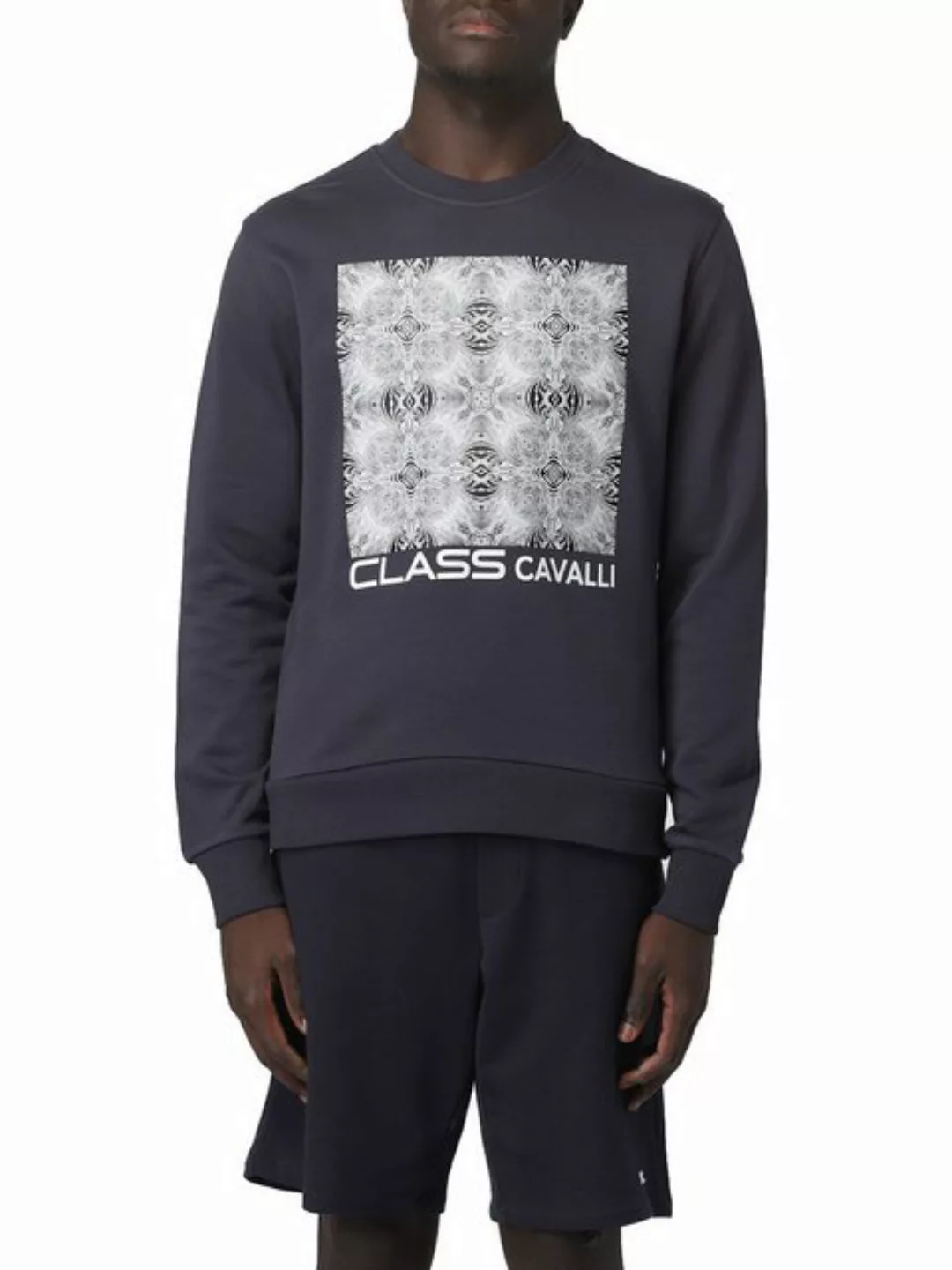 Cavalli Class Sweatshirt Cavalli Class Sweatshirt blau Herren günstig online kaufen