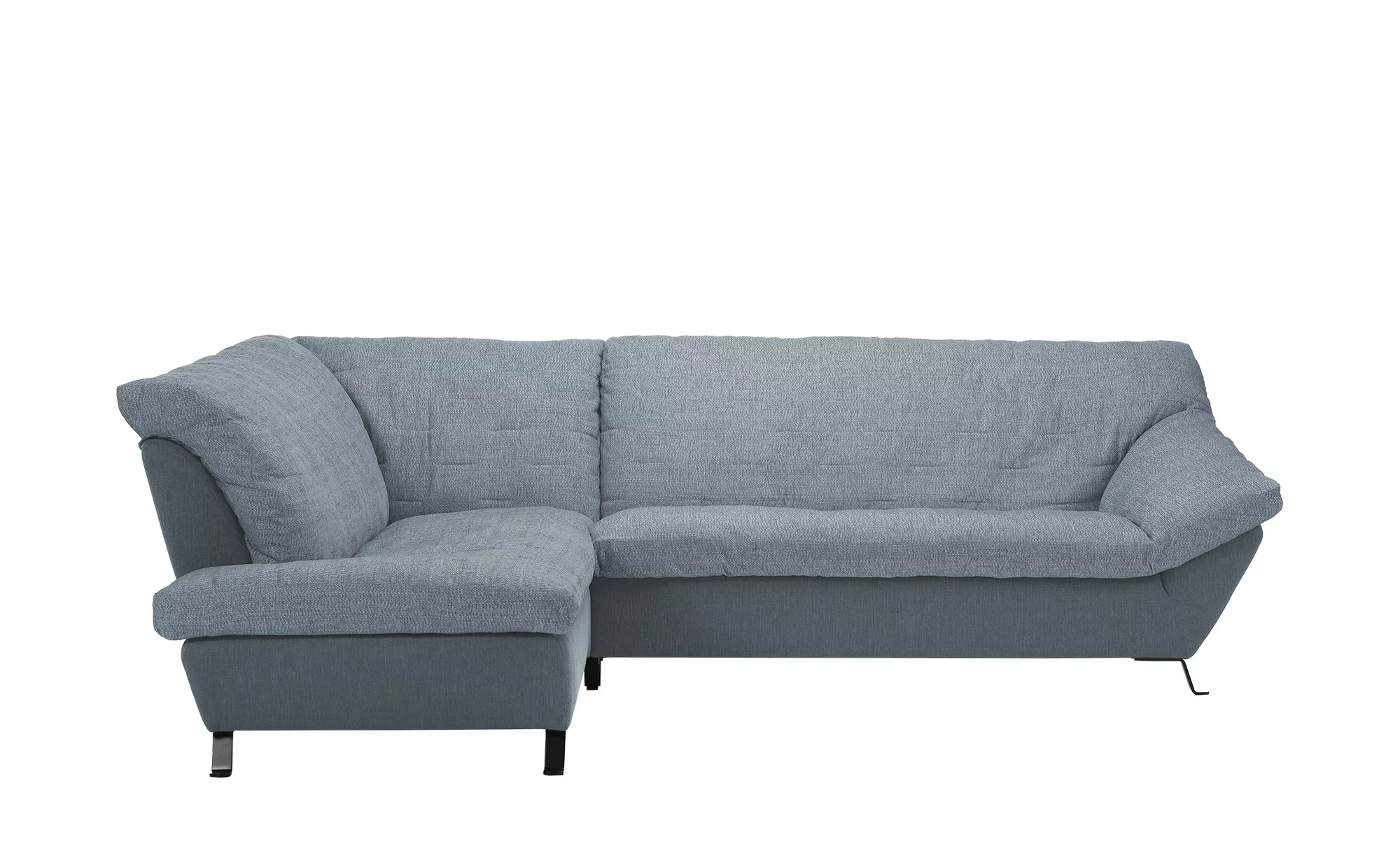 Ecksofa - grau - 84 cm - Polstermöbel > Sofas > Ecksofas - Möbel Kraft günstig online kaufen